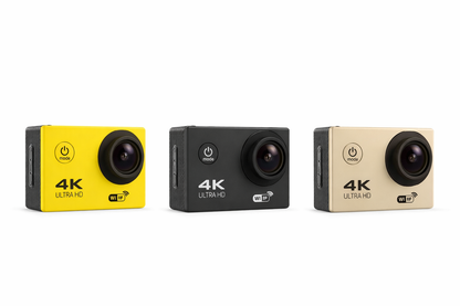 WildView 4K Action Camera – Ultra HD Waterproof WiFi Cam
